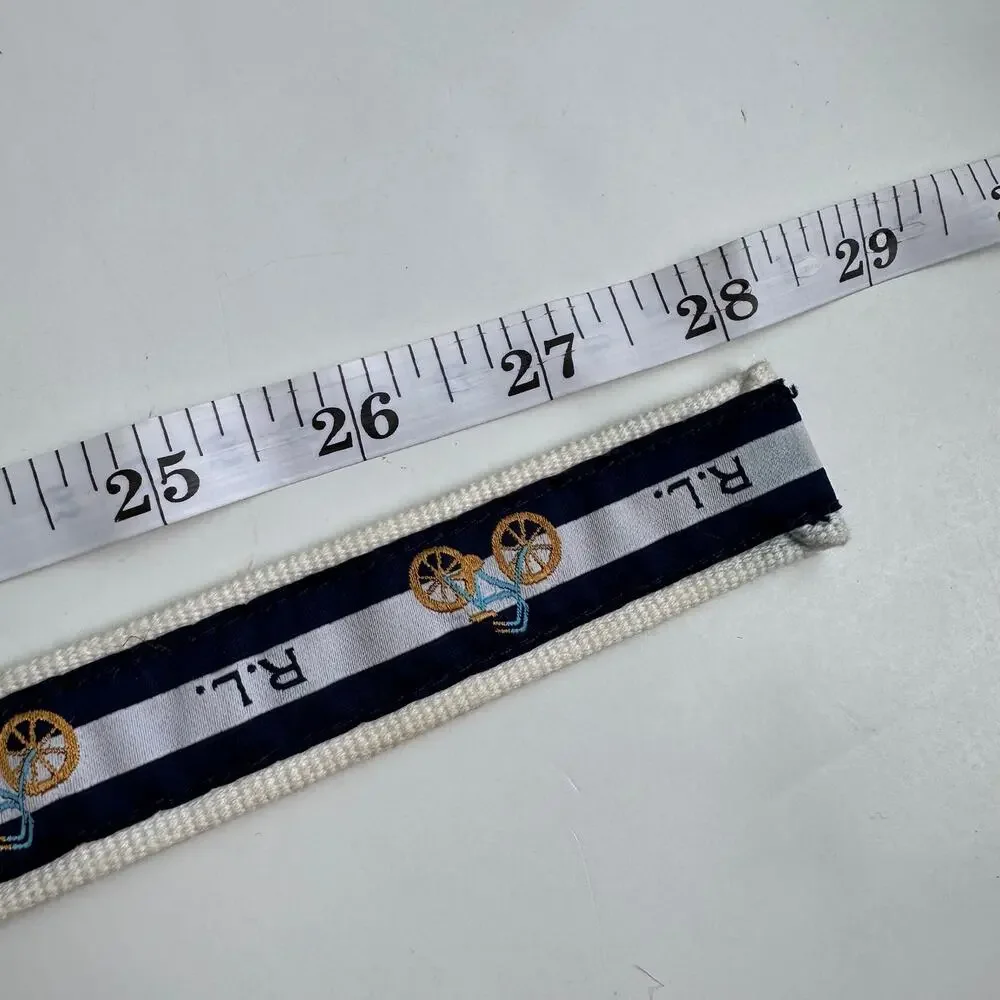 Ralph Lauren D-Ring Logo Printed Belt - Stylish & Versatile